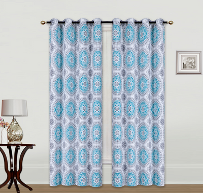BT289- PRINTED WOVEN CURTAINS