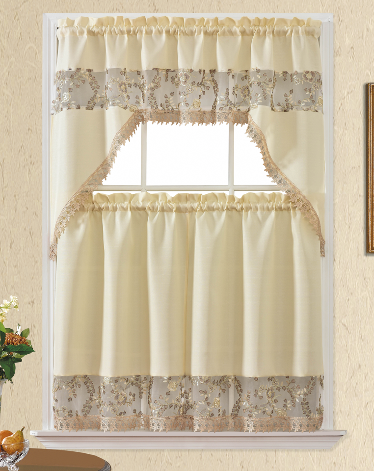 BT545-POLYESTER KITCHEN CURTAIN