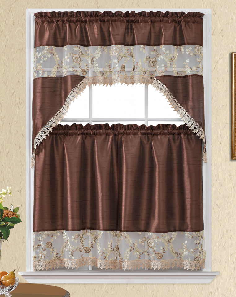 BT545-POLYESTER KITCHEN CURTAIN