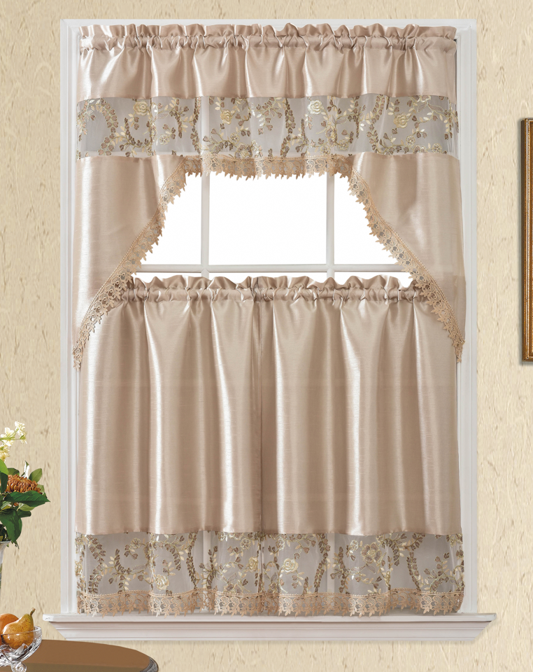 BT545-POLYESTER KITCHEN CURTAIN