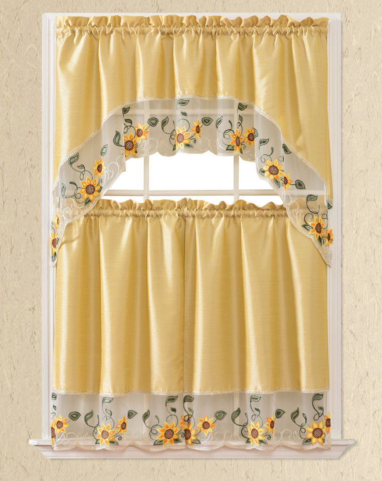 BT547-POLYESTER KITCHEN CURTAIN