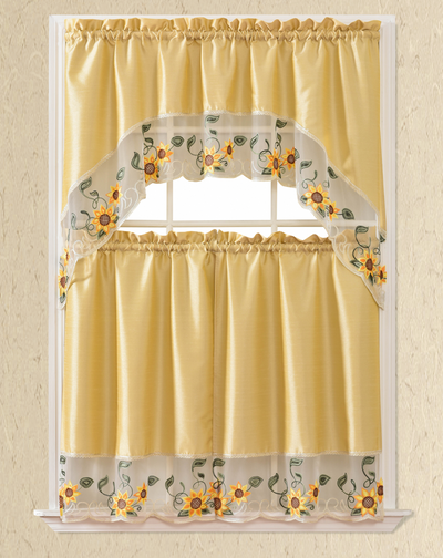 BT547-POLYESTER KITCHEN CURTAIN