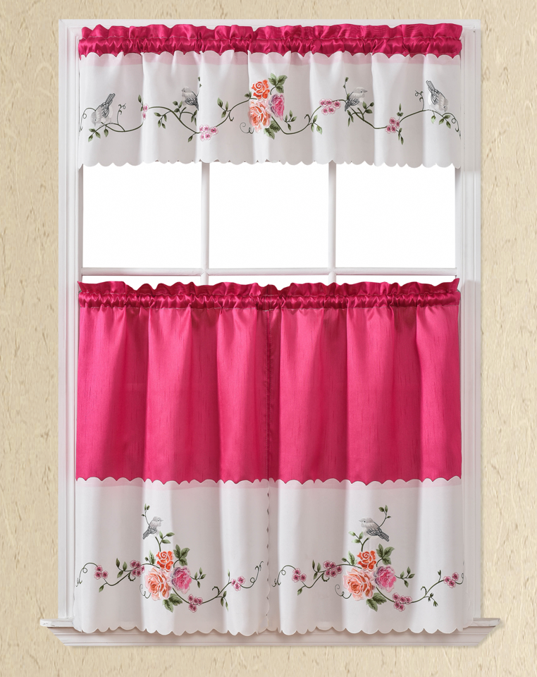 BT620- POLYESTER KITCHEN CURTAIN