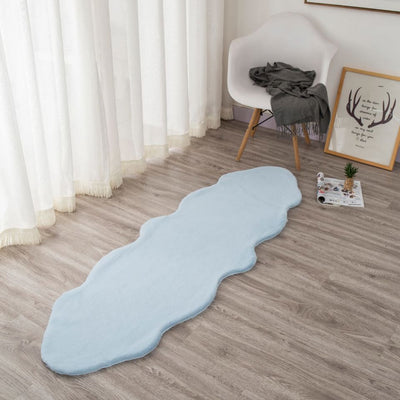 SOLID RABBIT FUR RUG BT666