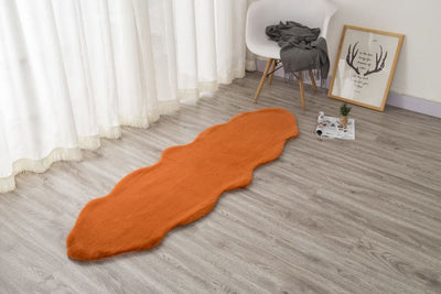 SOLID RABBIT FUR RUG BT666