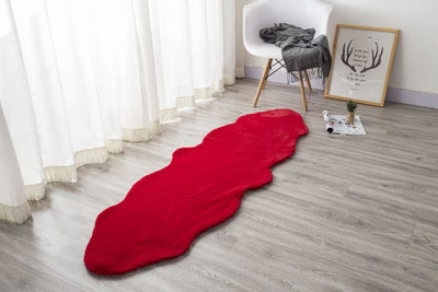 SOLID RABBIT FUR RUG BT666