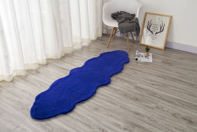 SOLID RABBIT FUR RUG BT666