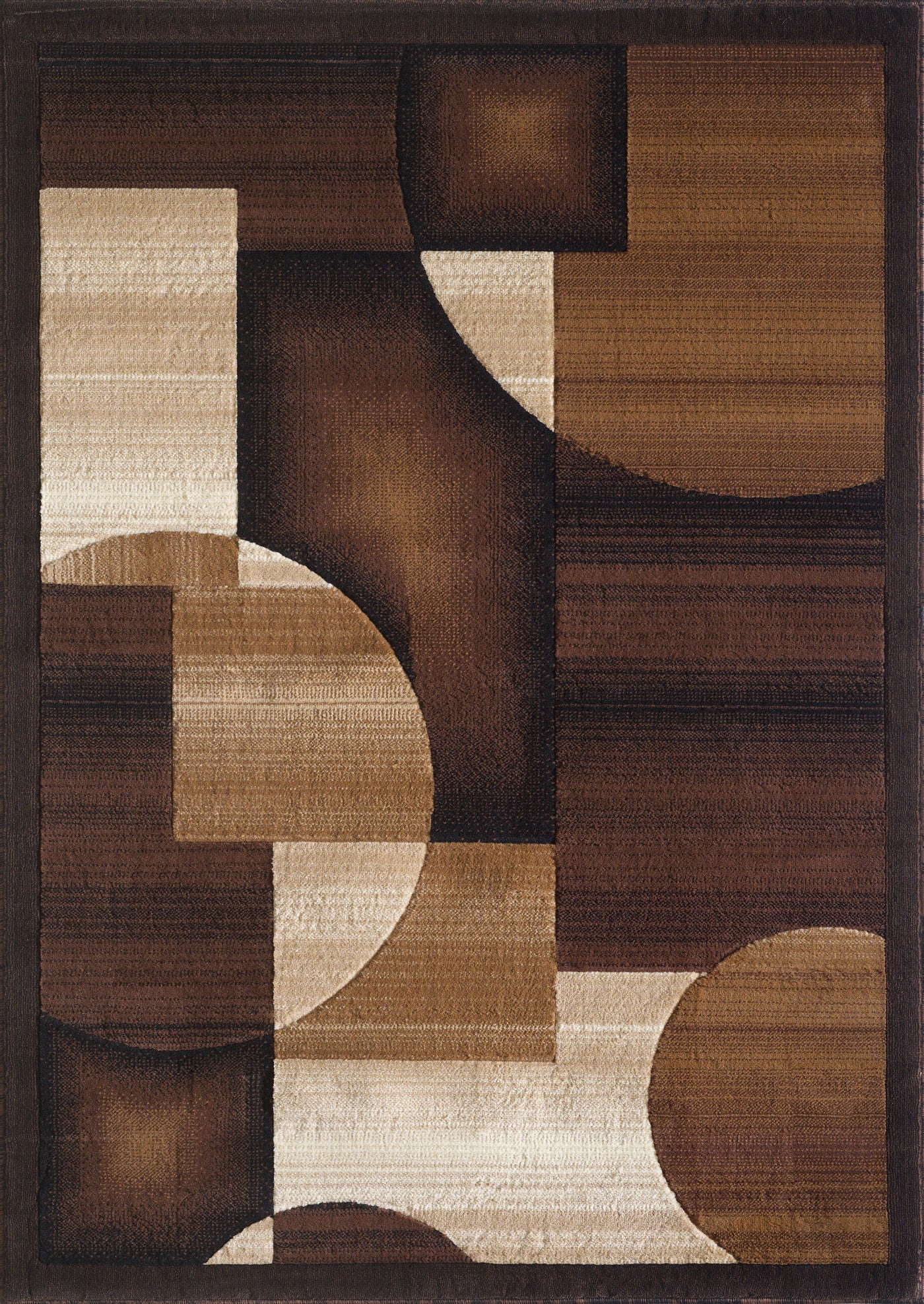 Majestic Indoor Area Rug Modern Contemporary Abstract Geometric Design - Jenin-Home-Furnishing.CURTAINS