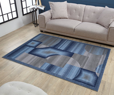 Majestic Indoor Area Rug Modern Contemporary Abstract Geometric Design - Jenin-Home-Furnishing.CURTAINS