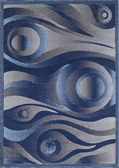 Majestic Indoor Area Rug Modern Contemporary Swirl Abstract Design - Jenin-Home-Furnishing.CURTAINS