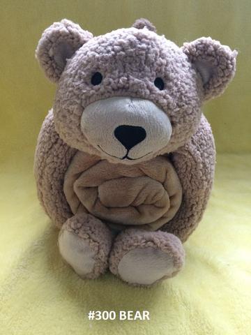 CUDDLE FRIENDS BABY THROW WITH PILLOW