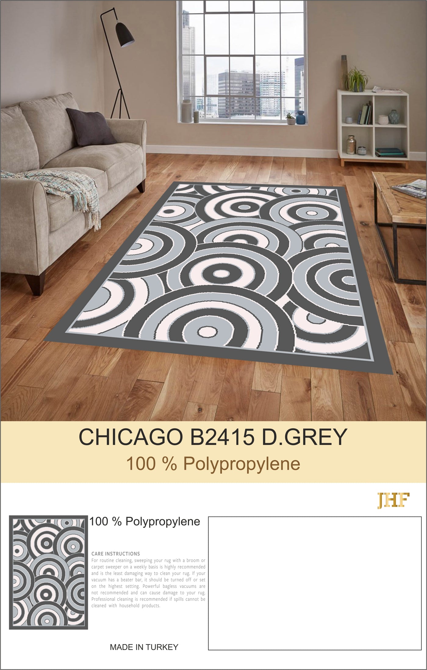 CHICAGO RUG 0B2415 | Jenin Home Furnishing.