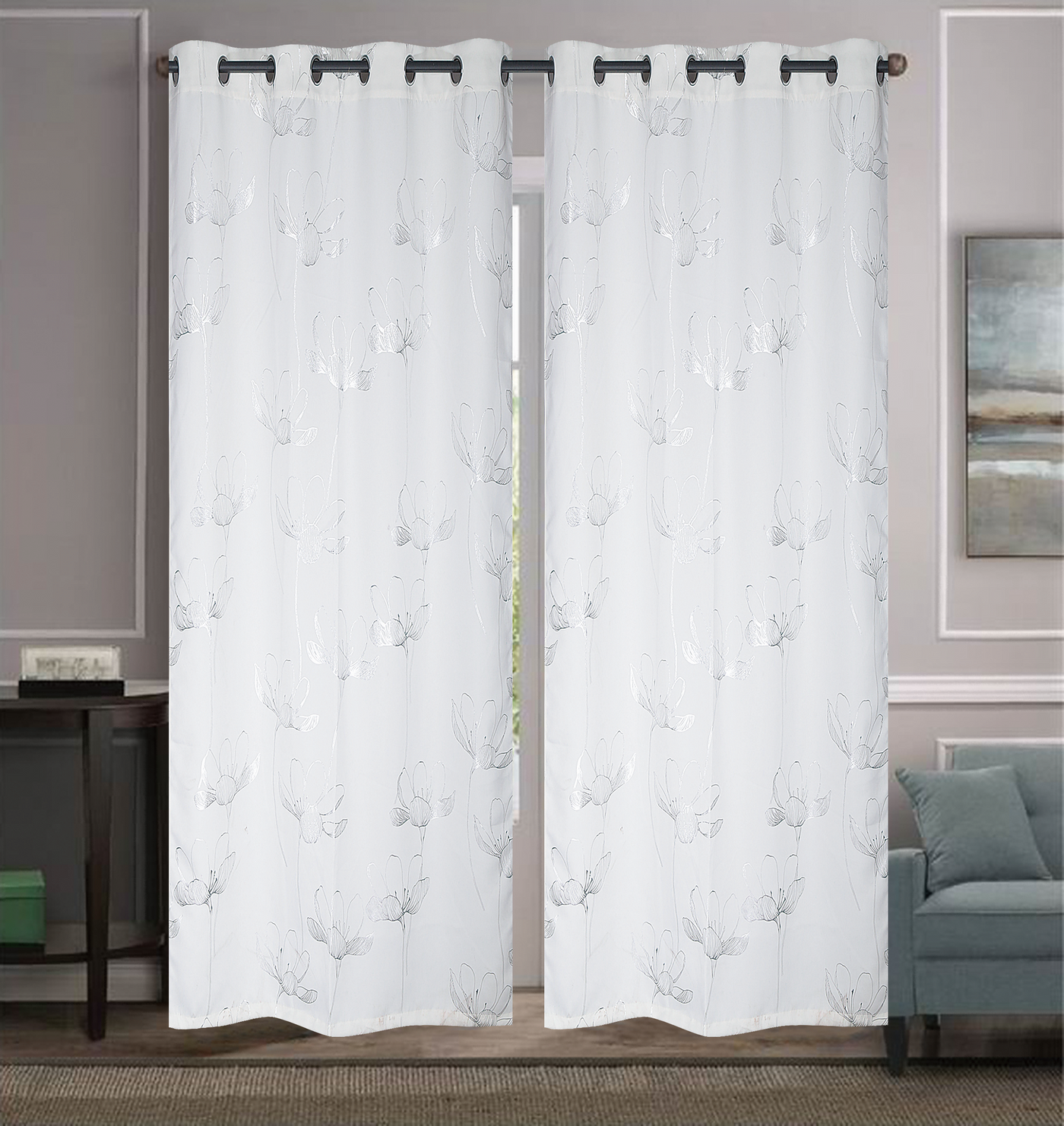 BT579 LILY CURTAIN